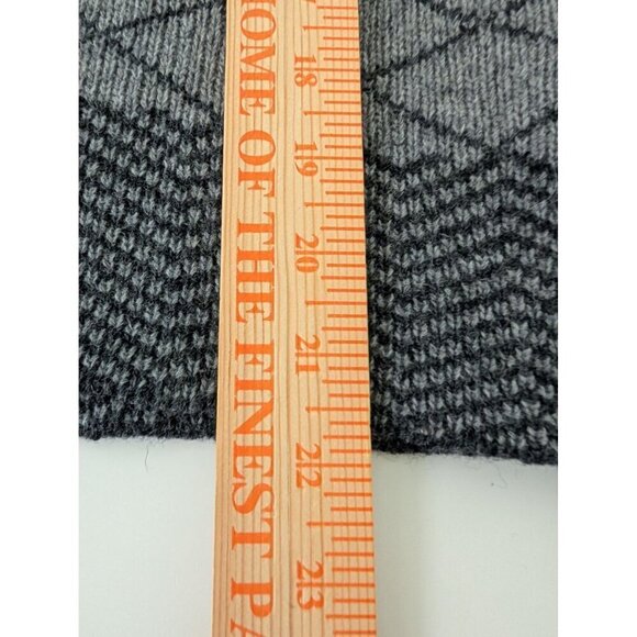 A Ida Cardigan Womens Size Large Gray Wool Blend Made in Italy 2 Button Sweater - Picture 11 of 11